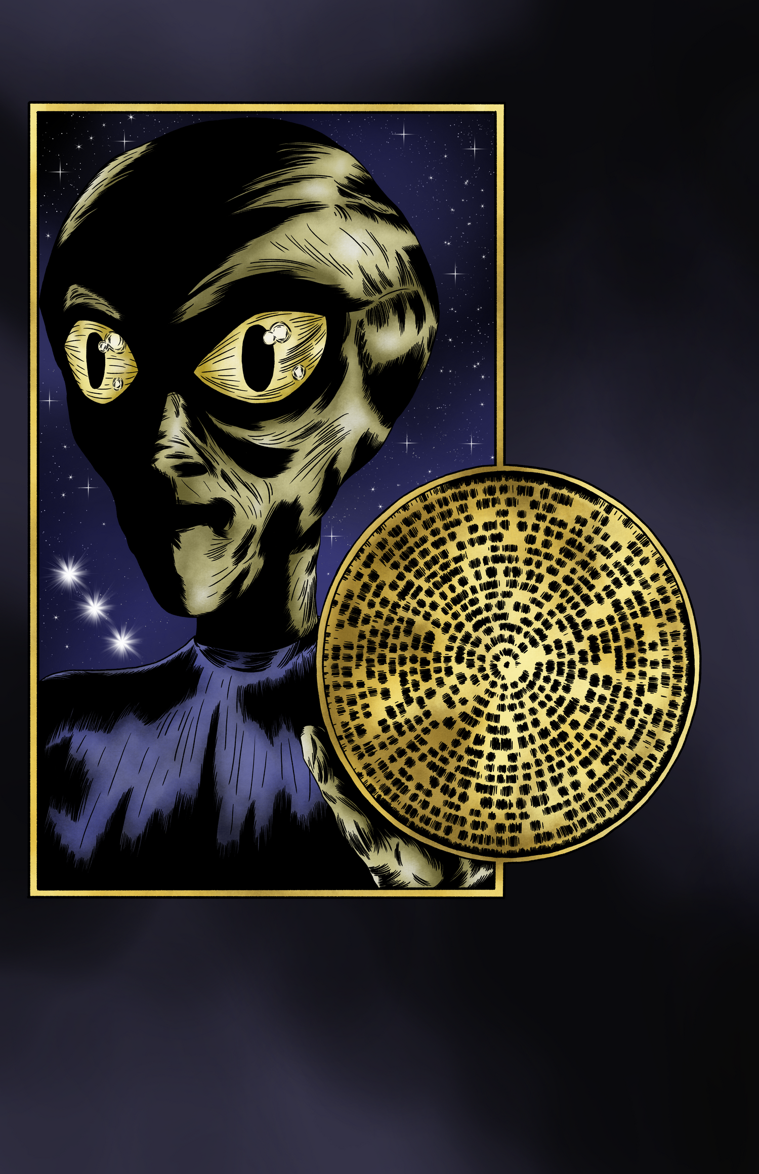 Binary Crop Circle